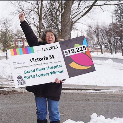 Kitchener resident wins $3.8 million in 50/50 draw to support .
